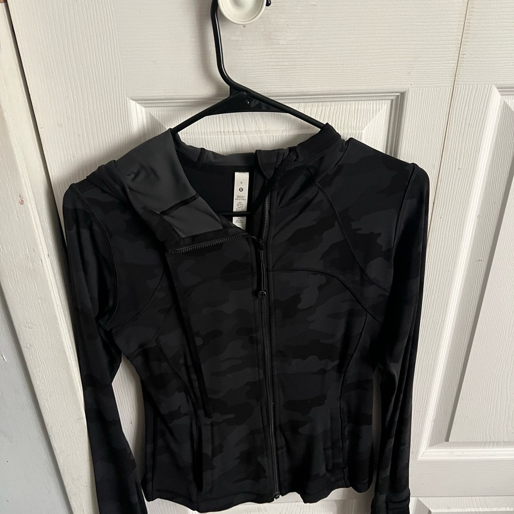 lululemon athletica Black Camouflage define Jacket
